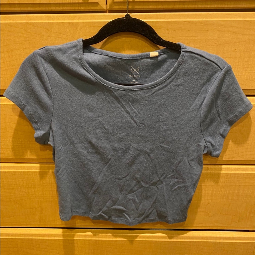Pacsun Basic Blue Tee